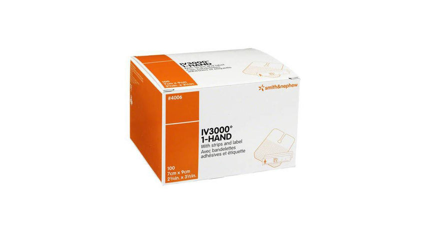 IV-3000 Transparent Adhesive Film Dressing 7cm x 9cm (Box of 100)